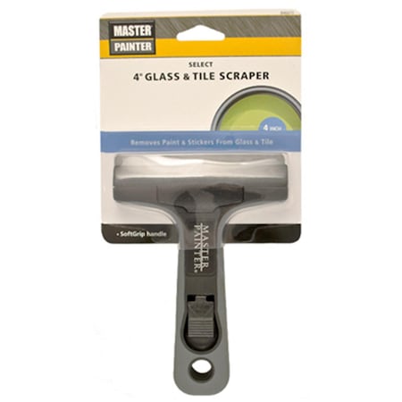 Allway 4 in. MP Glass Tile Scraper 846673
